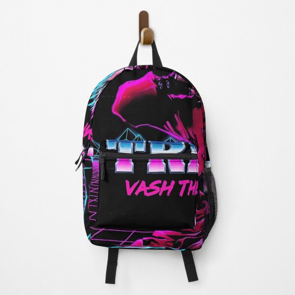 Item preview, Vash The Stampede Trigun Synthwave Video Game Streetwear Tee designed and sold by Senpaiwaves.