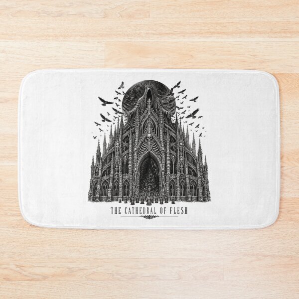 Item preview, The Cathedral of Flesh – Dark Gothic Engraving designed and sold by Cavalier-org.