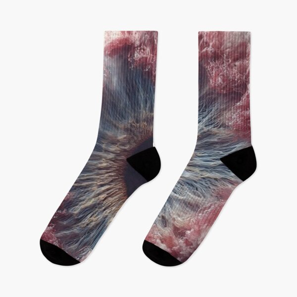Item preview, Cosmic Eye Iris Macro Abstract Pink Smoke Nebula Surreal Art designed and sold by LYAN-STORE.