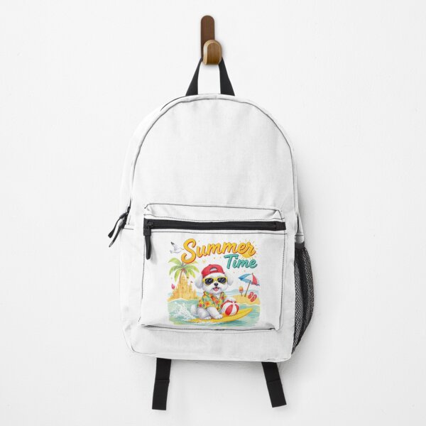Item preview, Maltese Dog Surfing Summer designed and sold by Kedspicedesign.