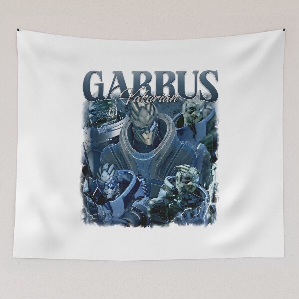 Item preview, Garrus Vakarian Mass Effect Bootleg Vintage designed and sold by Aureliuszorp.