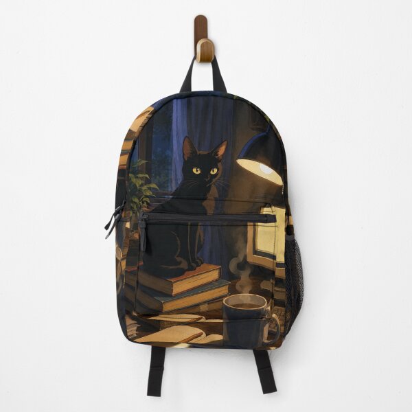 Item preview, Lofi Cat: Midnight Coder designed and sold by bapupa.