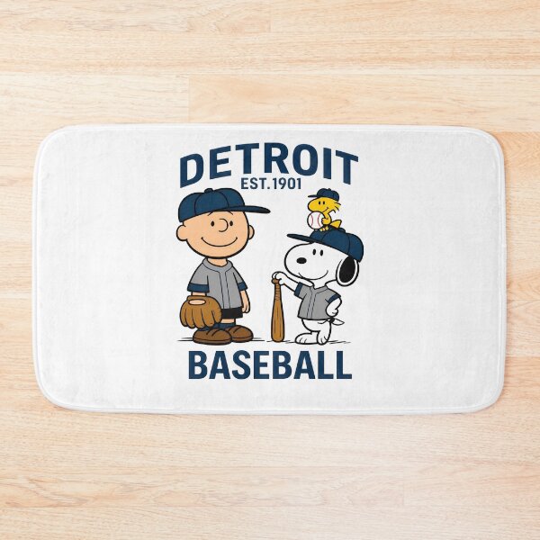 Item preview, Detroit Baseball Snoopy Charlie Brown Peanuts designed and sold by fizzstocmathepa.