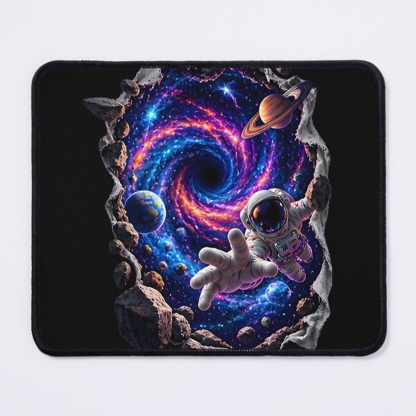 Item preview, Astronaut Falling Into Black Hole designed and sold by AI-Only Creations.