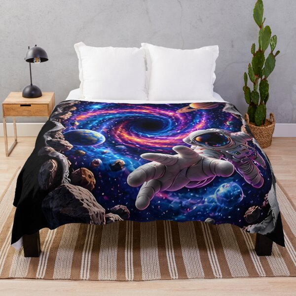 Item preview, Astronaut Falling Into Black Hole designed and sold by AI-Only Creations.