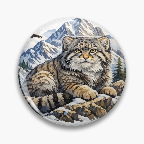 Item preview, Mountain Cat Sticker designed and sold by ANNART1602.