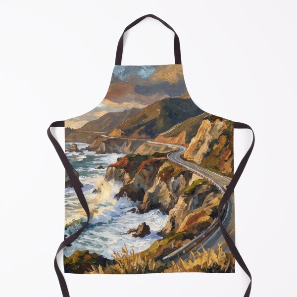 Item preview, Big Sur Cliffs Above the Pacific Coast designed and sold by RedPeaStudio.