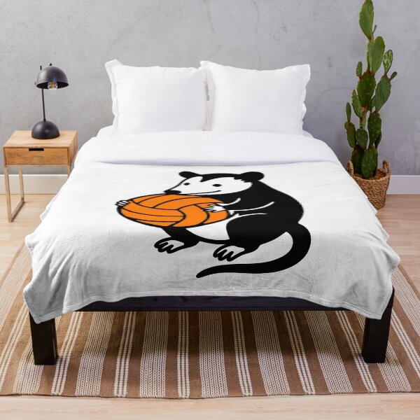 Item preview, Opossum with a volleyball designed and sold by Visual-Elixir.