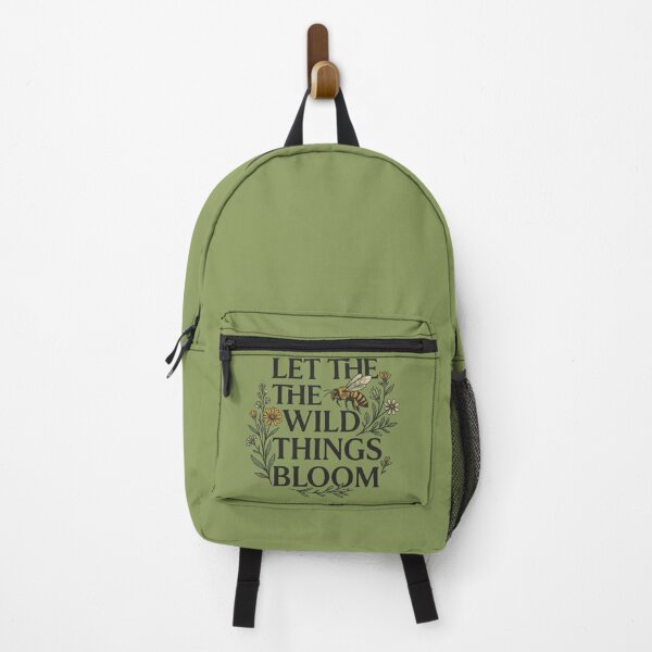 Item preview, Let the Wild Things Bloom | Bee Pollinator Nature designed and sold by Amr Darwish Graphic designer.