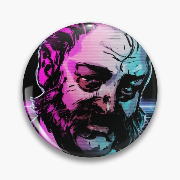 Artikelvorschau, Harrier Du Bois Disco Elysium Synthwave Videospiel Streetwear T-Shirt entworfen und verkauft von Senpaiwaves.