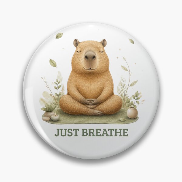 Item preview, Cozy Yoga Capybara designed and sold by Ada’s Mystic Atelier .