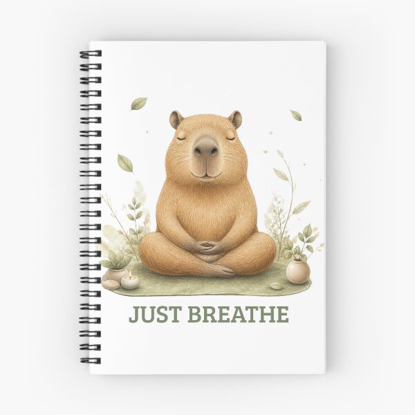 Item preview, Cozy Yoga Capybara designed and sold by Ada’s Mystic Atelier .