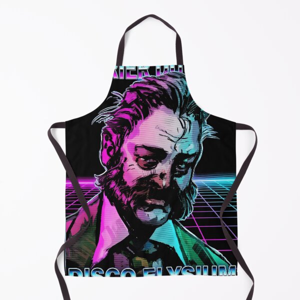 Item preview, Harrier Du Bois Disco Elysium Synthwave Video Game Streetwear Tee designed and sold by Senpaiwaves.
