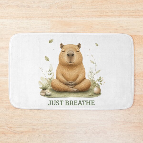 Item preview, Cozy Yoga Capybara designed and sold by Ada’s Mystic Atelier .