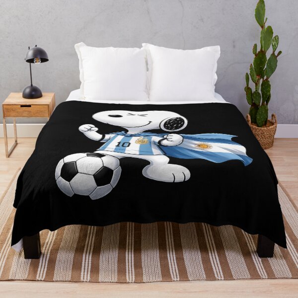 Item preview, Snoopy Argentina Soccer designed and sold by Nahkolahmom.