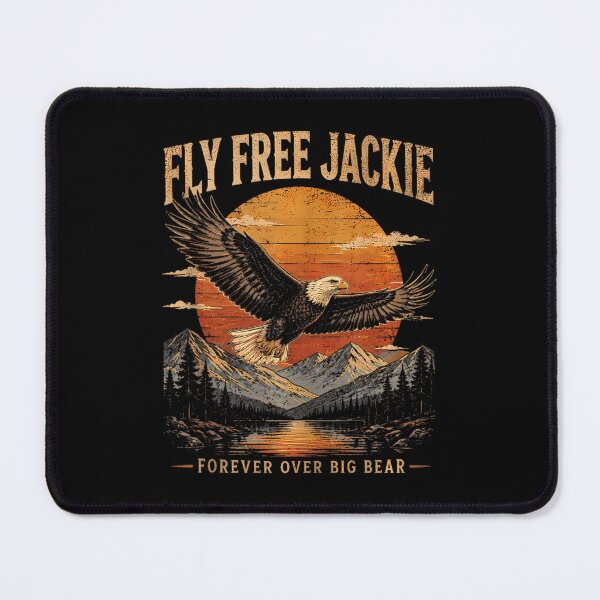 Item preview, Fly Free Jackie Eagle Memorial Tribute For Men Women designed and sold by JameseDuam.