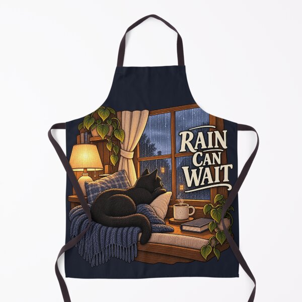 Item preview, Rain Can Wait designed and sold by QuietNovaShop.