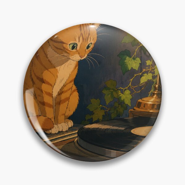 Item preview, Lofi Cat: Vinyl Guard designed and sold by bapupa.