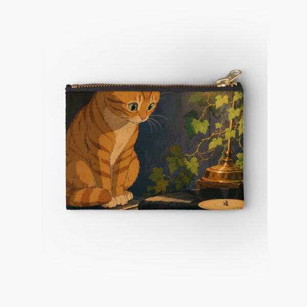 Item preview, Lofi Cat: Vinyl Guard designed and sold by bapupa.