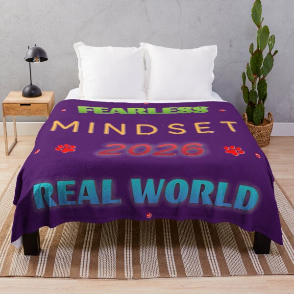 Item preview, Stay Fearless Motivational Mindset - Modern Inpsirational Quote Art designed and sold by zaoroo shop.
