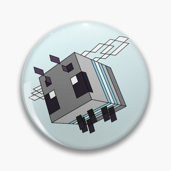 Item preview, Demiboy Minecraft Bee – Minecraft Pixel Art designed and sold by DesgnsxGifts.
