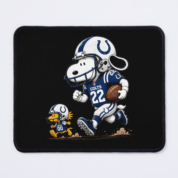 Item preview, Indianapolis Coltss Sport Snoopy And Woodstock Football designed and sold by Nahkolahmom.