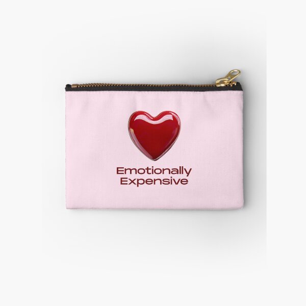 Item preview, Emotionally Expensive Funny Heart Quote designed and sold by jianina-alondra.