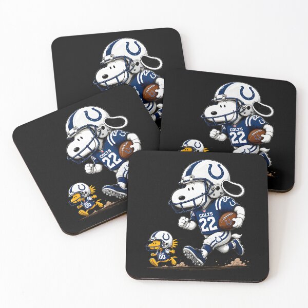 Item preview, Indianapolis Coltss Sport Snoopy And Woodstock Football designed and sold by Nahkolahmom.