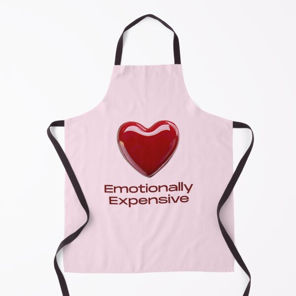Item preview, Emotionally Expensive Funny Heart Quote designed and sold by jianina-alondra.