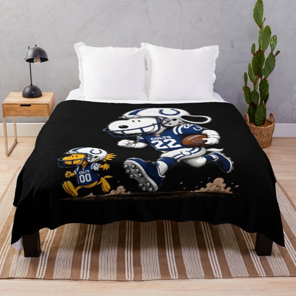 Item preview, Indianapolis Coltss Sport Snoopy And Woodstock Football designed and sold by Nahkolahmom.