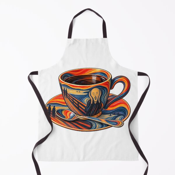 Item preview, Expressionist Scream Coffee Cup – Munch Inspired designed and sold by ChicClicker.