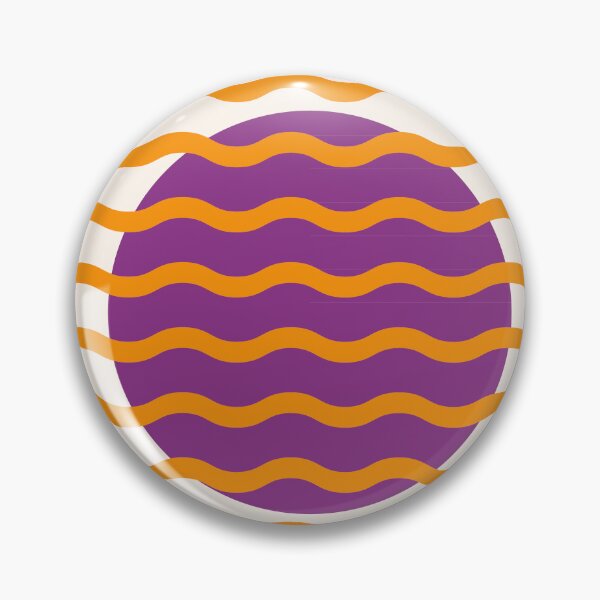 Item preview, Modern Minimalist Sunset Over Waves - Plum and Orange designed and sold by nineFlorals.