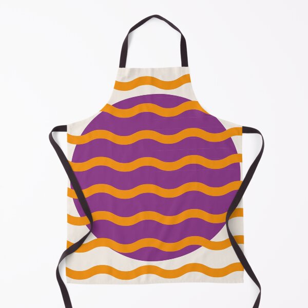 Item preview, Modern Minimalist Sunset Over Waves - Plum and Orange designed and sold by nineFlorals.