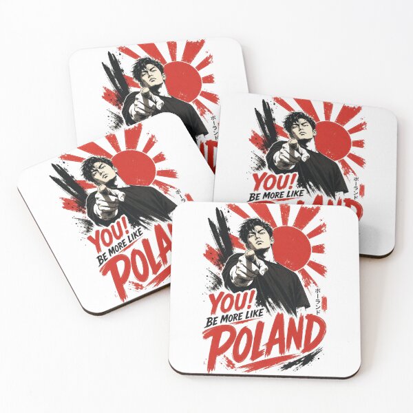 Item preview, You! Be More Like Poland - Japanese Manga Poster designed and sold by Fragy72.