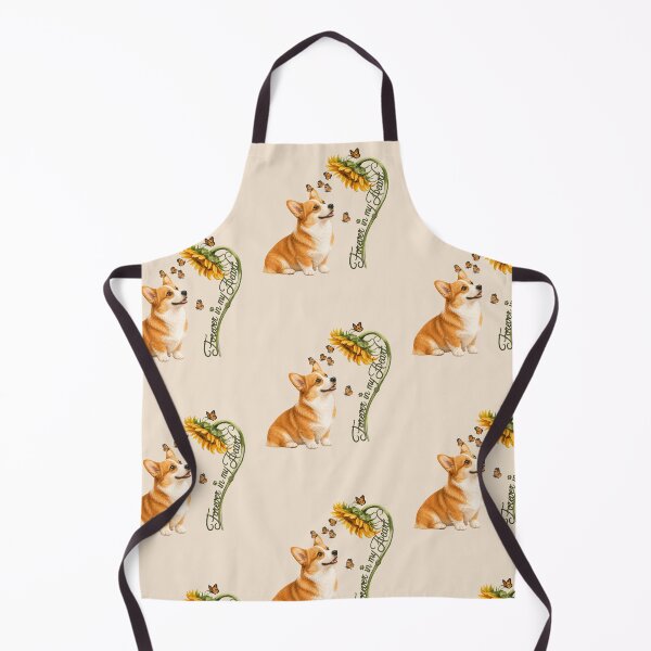 Item preview, Corgi Sunflowers Forever In My Heart designed and sold by Cute & Sassy Custom Gifting Boutiques.