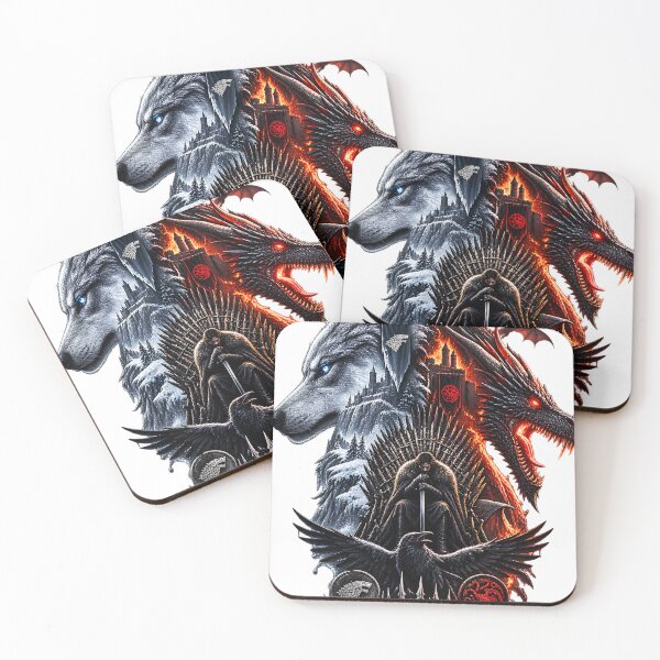 Item preview, Wolves, Dragons and the Iron Throne designed and sold by teamzeta.