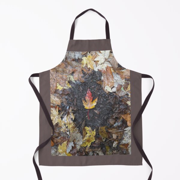 Item preview, Bright Orange Leaf Fallen on the Ground designed and sold by TerraeVagus.