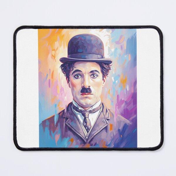 Item preview, Charlie Chaplin Vintage Silhouette Art - Classic Silent Film Icon T‑Shirt LIMITED EDITION designed and sold by Pehbo.