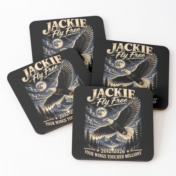 Item preview, Forever Watching The Sky Fly Free Jackie Eagle Memorial designed and sold by JameseDuam.
