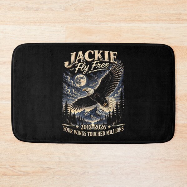 Item preview, Forever Watching The Sky Fly Free Jackie Eagle Memorial designed and sold by JameseDuam.