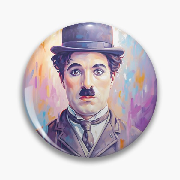 Item preview, Charlie Chaplin Vintage Silhouette Art - Classic Silent Film Icon T‑Shirt LIMITED EDITION designed and sold by Pehbo.