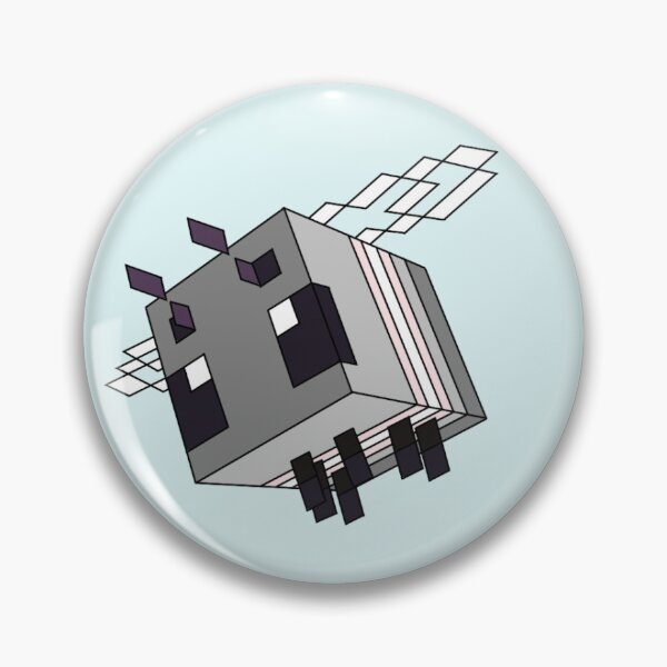 Item preview, Demigirl Minecraft Bee – Minecraft Pixel Art designed and sold by DesgnsxGifts.