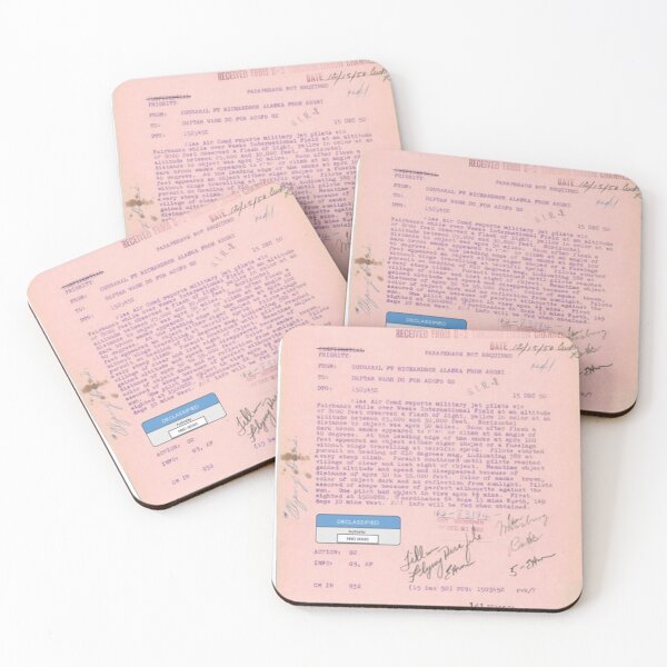 Item preview, UFO - DECLASSIFIED 65_hs1-834228961_62-hq-83894_section_6_page97_redb designed and sold by CG17s.
