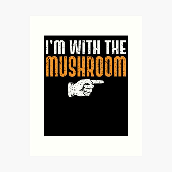 Item preview, I'm With The MUSHROOM Matching Couple Halloween designed and sold by mdmahabubur.