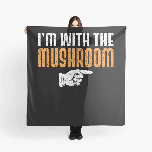 Item preview, I'm With The MUSHROOM Matching Couple Halloween designed and sold by mdmahabubur.