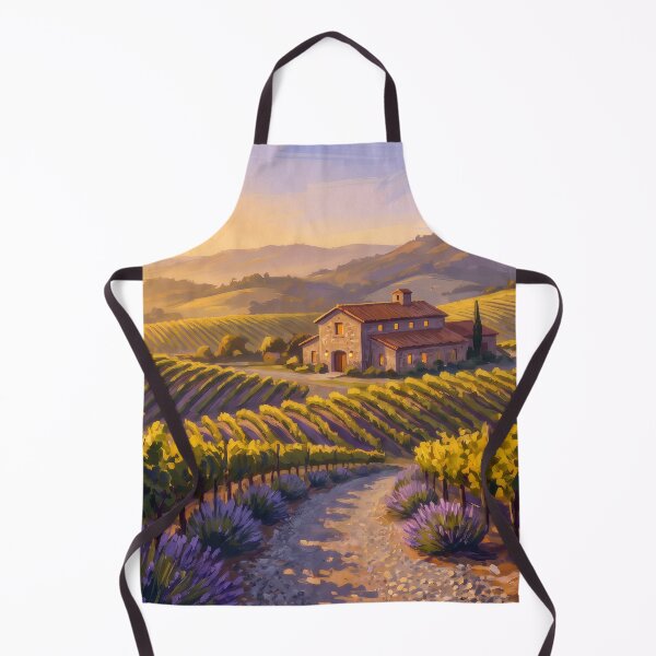 Item preview, Napa Valley Vineyard Rows at Golden Hour designed and sold by RedPeaStudio.