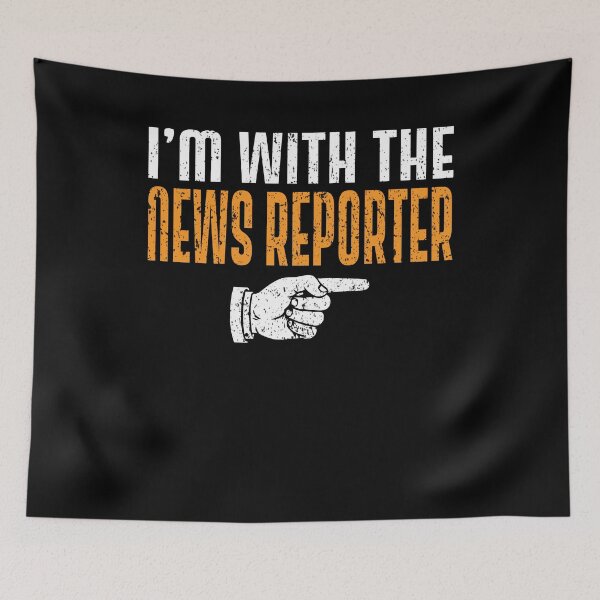 Item preview, I'm With The NEWS REPORTER Matching Couple Halloween designed and sold by mdmahabubur.