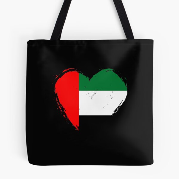Item preview, Distressed United Arab Emirates Flag Heart AE designed and sold by shitpostee.