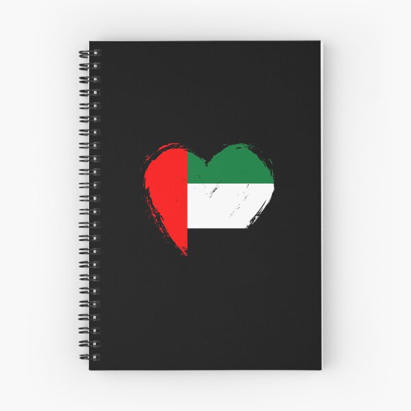 Item preview, Distressed United Arab Emirates Flag Heart AE designed and sold by shitpostee.