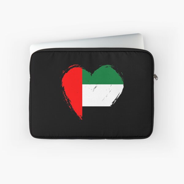 Item preview, Distressed United Arab Emirates Flag Heart AE designed and sold by shitpostee.